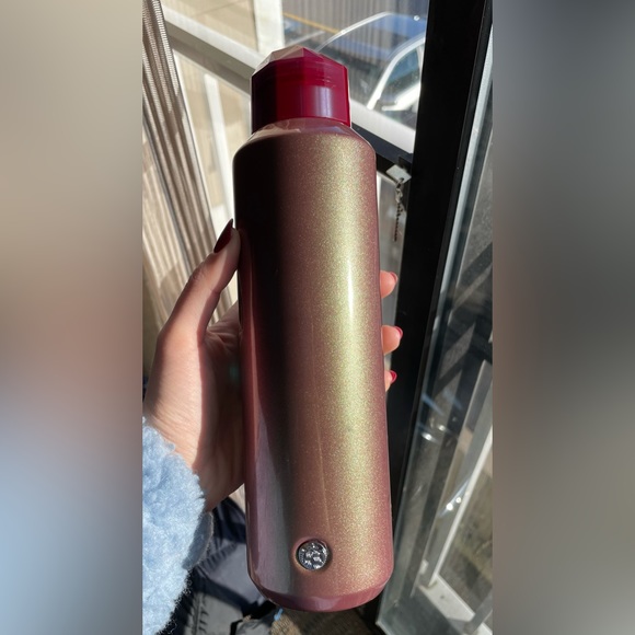 Starbucks Jewel Lid 2-tone Sparkle Iridescent Water Bottle, NWOT and Unused - Picture 3 of 12
